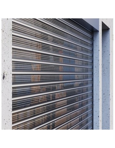 Metal Shutter mat mikroperforéierte Lamellen fir Äre Buttek Profitez des Offres !